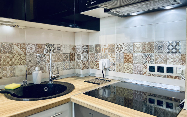 Квартира Стильная Евродвушка для семейного отдыха