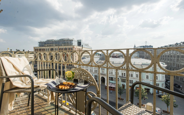 Квартира GM Apartments Двухэтажные с видом на Тверскую