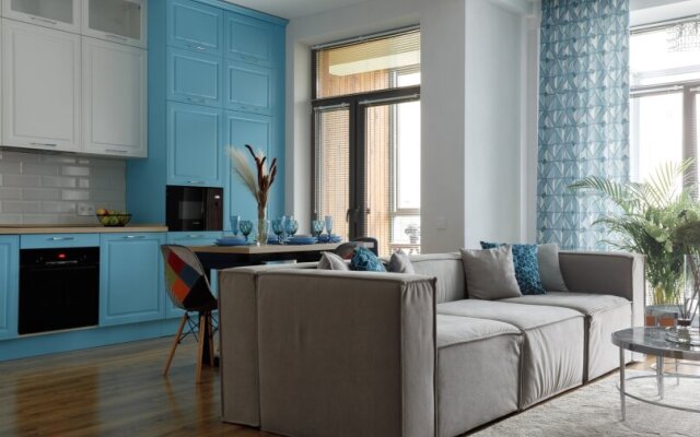 EvroUjut S Terrasoy V Elitnom Dome Apartments