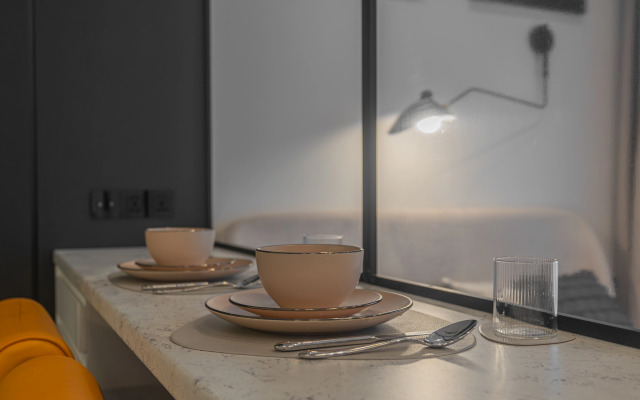 Апартаменты Комфортабельная Студия на 22 Этаже