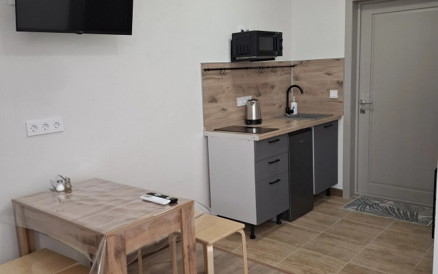 Апартаменты Уютные однокомнатные апартаменты для семьи с детьми