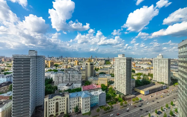 Апартаменты Нежная видовая студия Smart Host