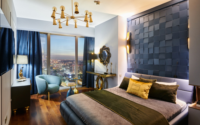 GM Apartments Shikarnaya Dvushka v Moskva Siti v Bashne Oko Flat