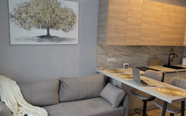 Квартира Утонченная евродвушка у Мещерского парка с видом на лес