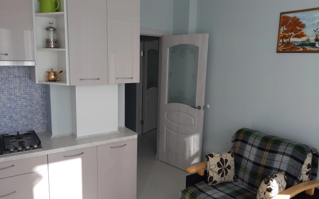 Uyutnaya kvartirka u ozera Flat