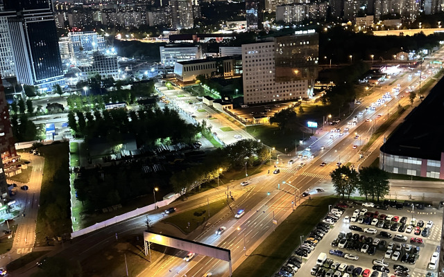 Lavandovye Sny - krasivyj vid na gorod s 31 etazha Flat