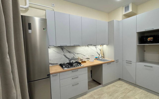 Квартира со свежим дизайнерским ремонтом и теплыми полами