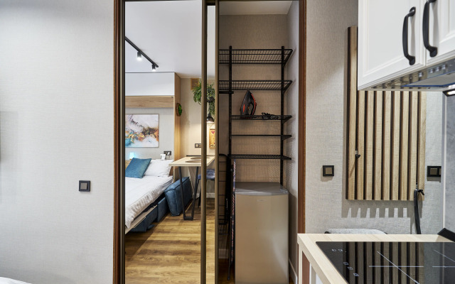 Studiya Delyuks Belorusskaya Flat