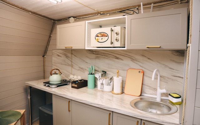 Шале Сфера Агат в лесу на Живописной улице