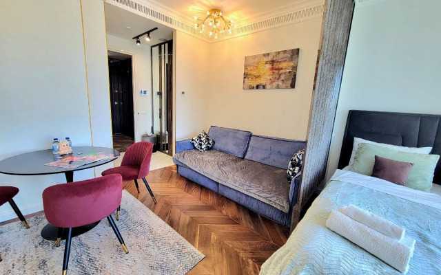 Apartment Стильная Студия на 30 Этаже Москва Сити