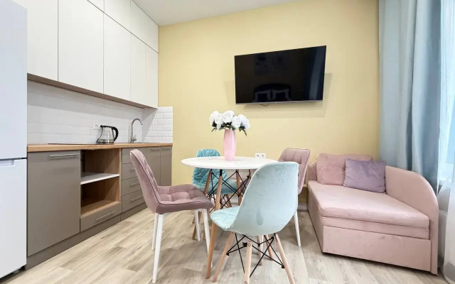 Апартаменты Уютная Студия для Трёх Гостей