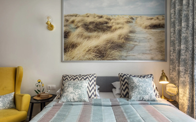 Апартаменты Однокомнатные BookingApart Променад на Первой Береговой линии у Моря