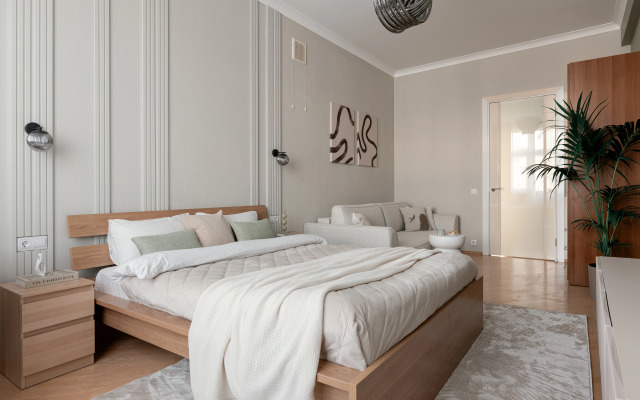 Квартира Видовая Трехкомнатная с Эркерным Балконом