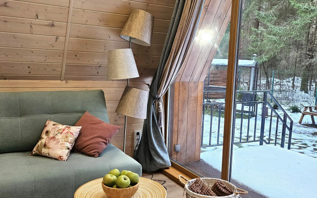 Частный дом светлый А-фрейм