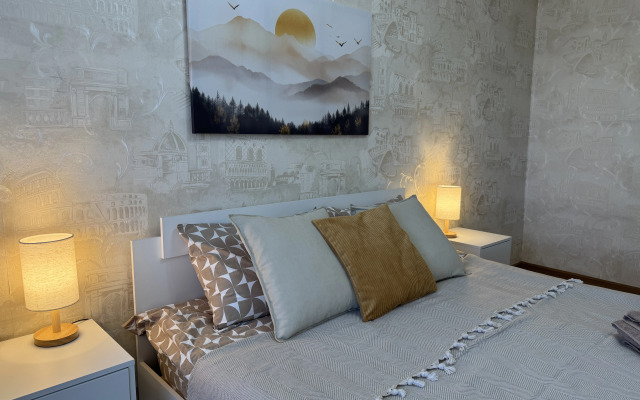 Апартаменты Уютная светлая 2-комнатная квартира с видом на Машук