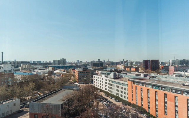 Flat Inn ryadom s metro Avtozavodskaya v zhk Story Apartments