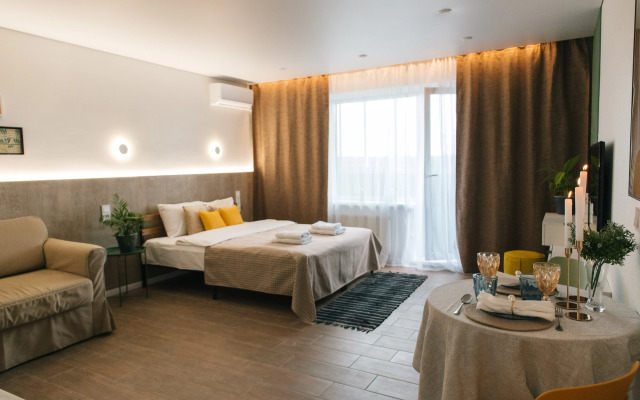 Жилое помещение Просторная дизайнерская студия рядом с центром