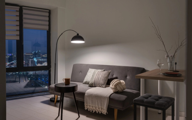 Квартира Евродвушка с видом на Москву