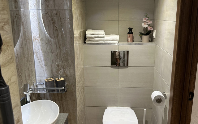 Апартаменты двухуровневые 45м рядом с центром