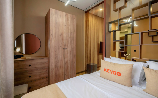 Апартаменты Студия KeyGo 0207 рядом с парком имени Дианы Абгар