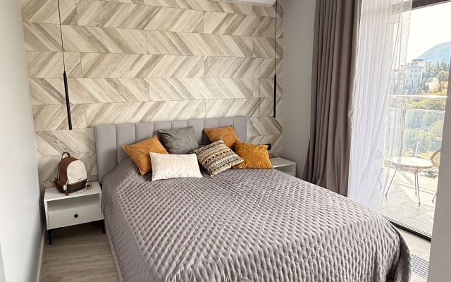 Апартаменты с видом на горы и море