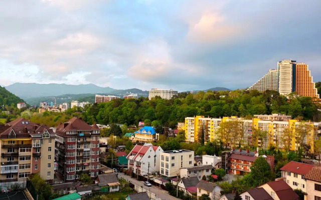 Квартира с видом на море с тремя спальными местами