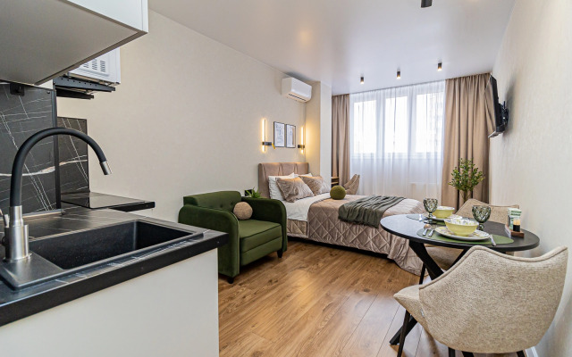 Квартира Уютная Студия Рядом с Парком Галицкого и Стадионом OZON Арена