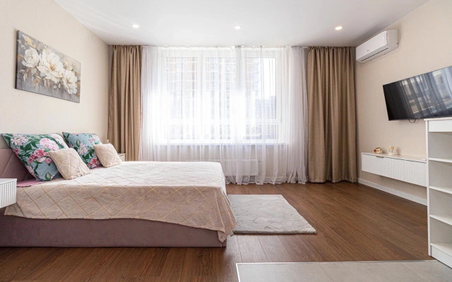 Апартаменты Дизайнерская Студия в ЖК Самолет