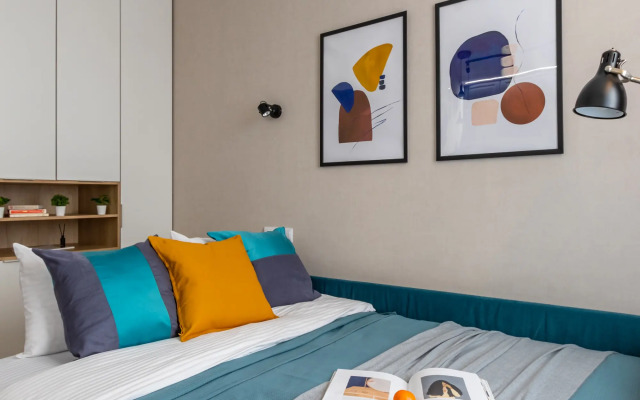 Квартира Дизайнерская студия с кондиционером (спортивный зал включен)