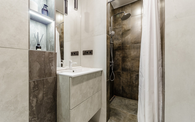 Cherno-bely minimalizm Apartments