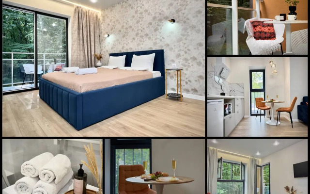 Апартаменты комфорт класса с видом на лес