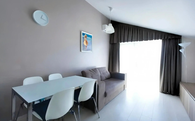 Апартаменты с видом на море и с балконом