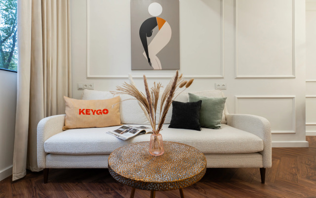 KeyGo #0130, 1 Bedroom, Designed, City Center Apartments