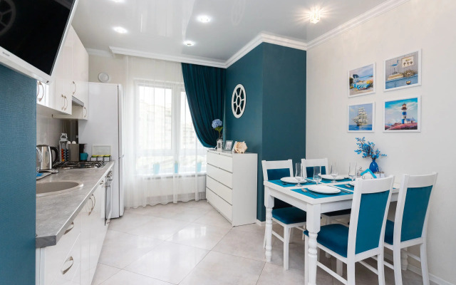 Квартира двухкомнатная класса комфорт плюс в Рыбной деревне, остров Канта