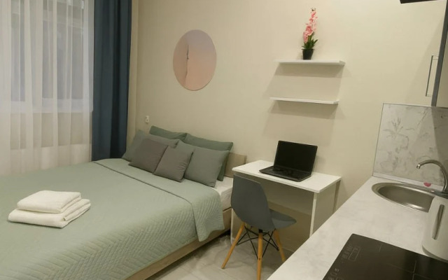 Апартаменты GOSTIO студия рядом с Микрохирургией глаза Федорова