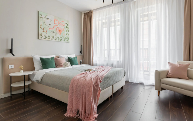 Квартира Kvartirika Видовая студия Summer рядом с центром города