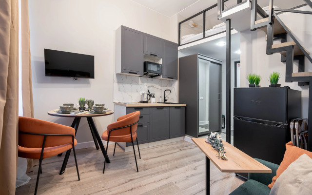 Sovremennaya Studiya V Serdtse Peterburga Flat