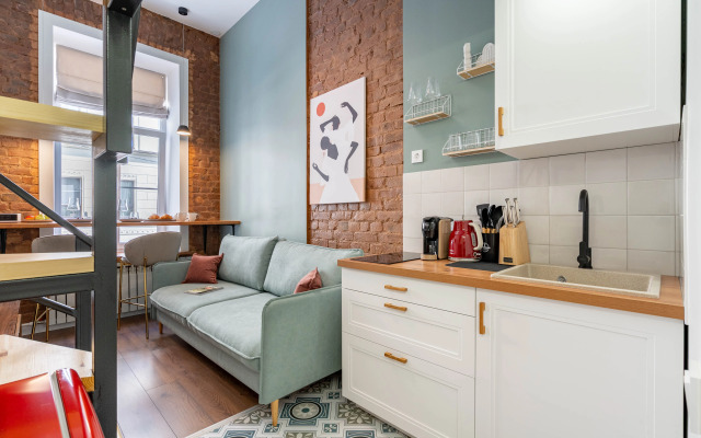 Квартира Стильная студия на Большой Пушкарской