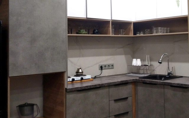 Vidovaya Loft Studiya ZhK Mankhetten Flat