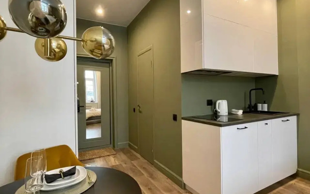 Апартаменты Green And Blue