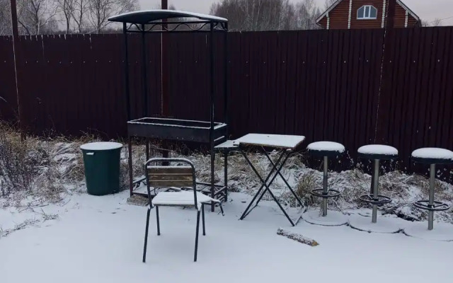 Частный Дом Уютный зимний с баней