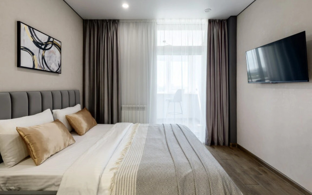 Апартаменты Дом у Дона с лоджией на 23 этаже