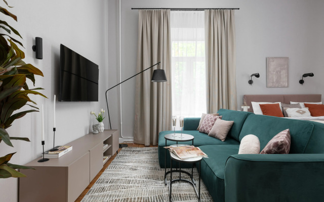 Квартира GM Apartments Четырехкомнатные с двумя санузлами