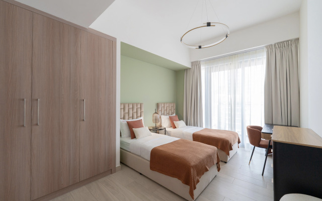 Апартаменты A New Designer in Meydan | Azizi Riviera