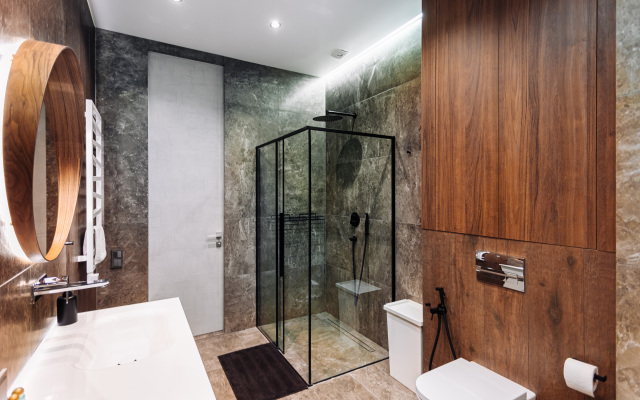 Lalapart Skyfall s Panoramnym Vidom s 46 EtazhaNeboskreba Savelovskij Siti Apartments