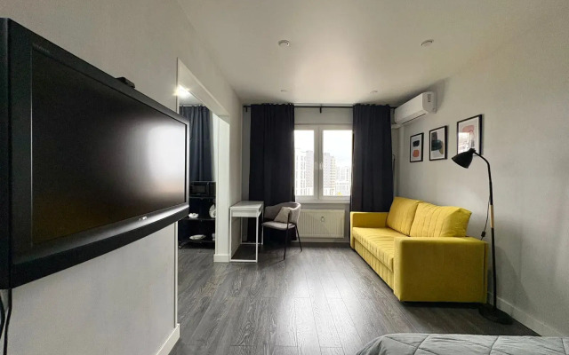 Квартира Яркая современная с парковкой рядом ипподром и Мега