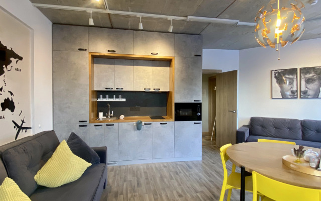 Luxury apartments in the city center