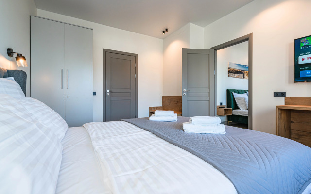 Апартаменты Балтик Апарт Терраса с видом на море