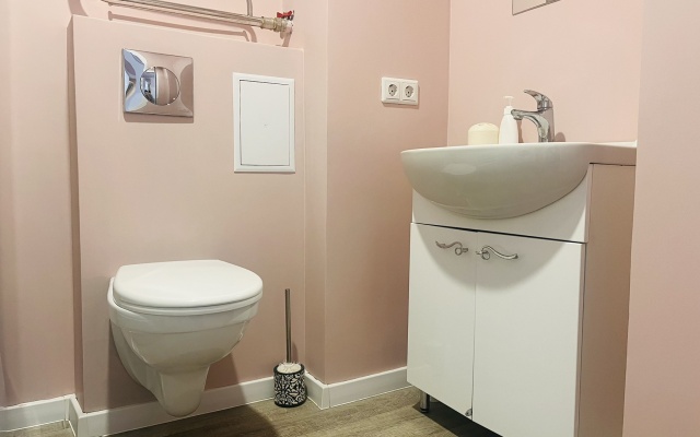 Апартаменты студия четырехместная вблизи горячего источника Волна