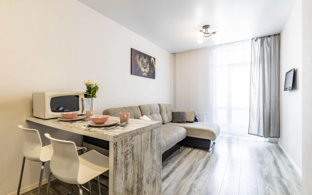 Квартира евродвушка BeGuest возле м. Уральская для четверых